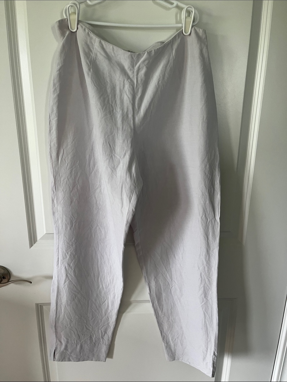 Ralph Lauren Pale Gray Cropped Pants